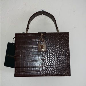 Brown Textured Bag